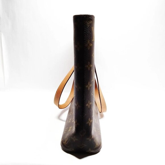 Authentic Louis Vuitton Luco Brown Monogram Tote Bag mn780-111725 - Picture 3 of 16